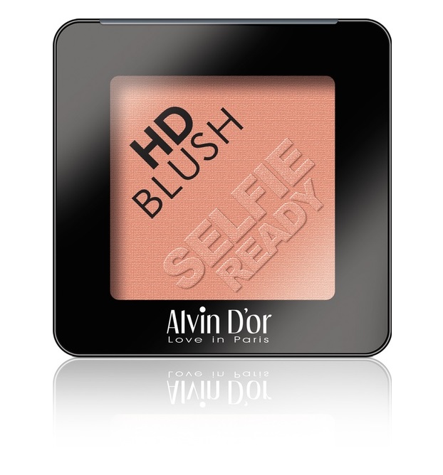 Румяна Alvin D'or HD Blush Selfie Ready, тон 02 прикормка зимняя увлажненная delfi ice ready карась чеснок коричневая 500 г