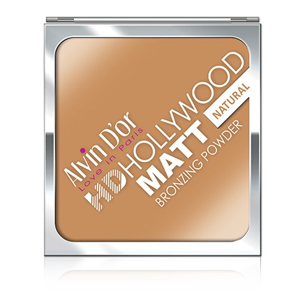 Пудра для лица Alvin D'or, Matt HD Hollywood, тон 01 w7 бронзер и хайлайтер для лица hollywood bronze