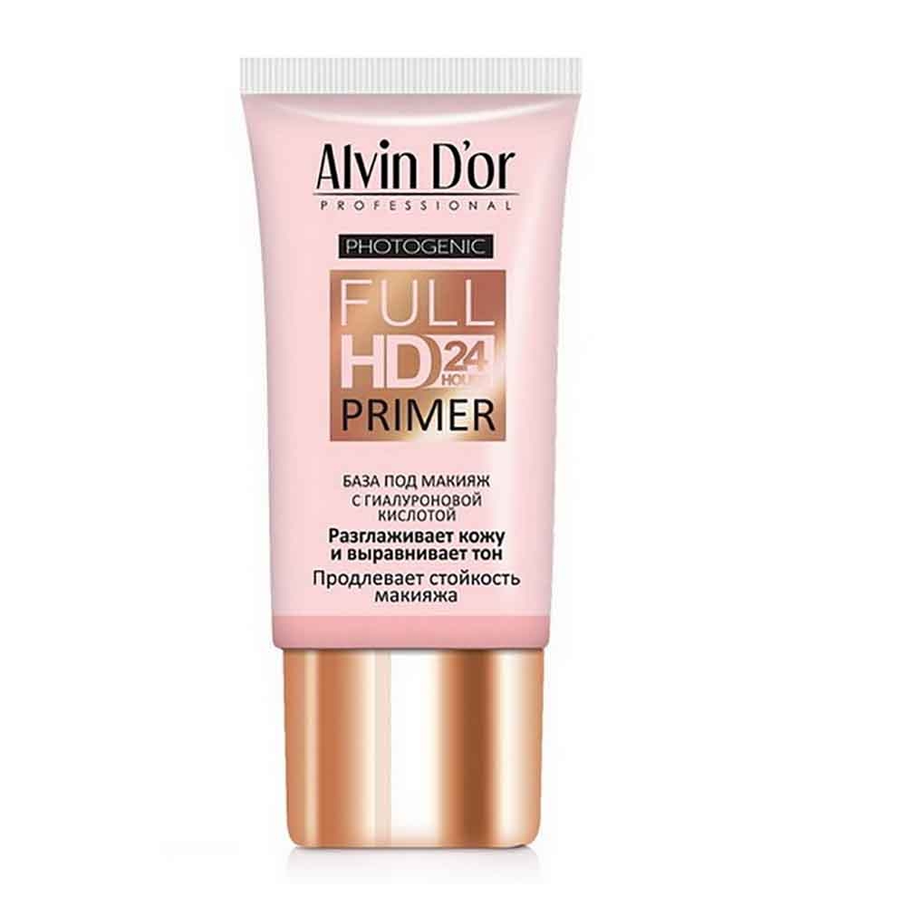 База под макияж Alvin D'or Full HD Primer, розовая