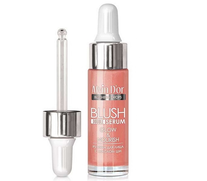 

Жидкие румяна Alvin D`or Blush Double Serum, тон 02
