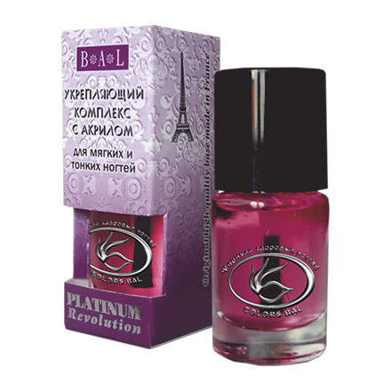 

Укрепляющий комплекс с акрилом для ногтей BAL Professional, Platinum Revolution, 10 мл