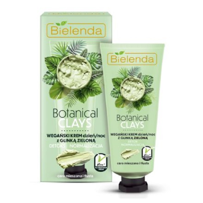 

Крем для лица Botanical Clays, Bielenda, с зеленой глиной, 50 мл