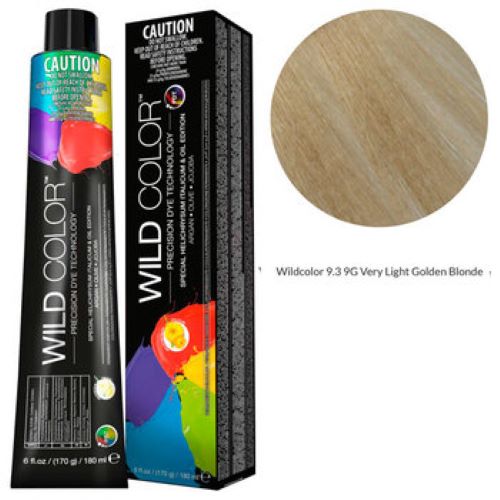 

Краска для волос Wildcolor 9.3 9G Очень светлый золотой блонд 180 мл