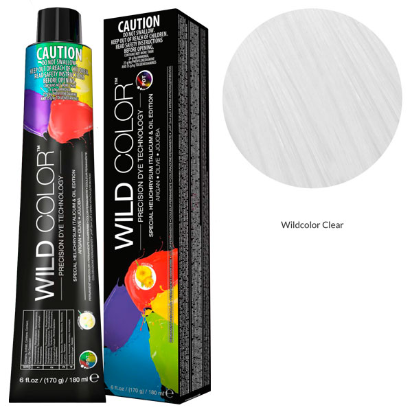 фото Wildcolor - стойкая крем-краска permanent hair color микстон c clear 180 мл