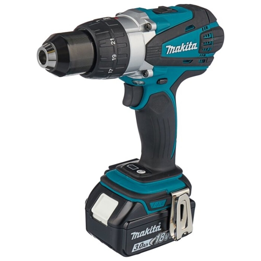 

Акк. безударная дрель-шуруповерт Makita DDF458RFE, DDF458RFE
