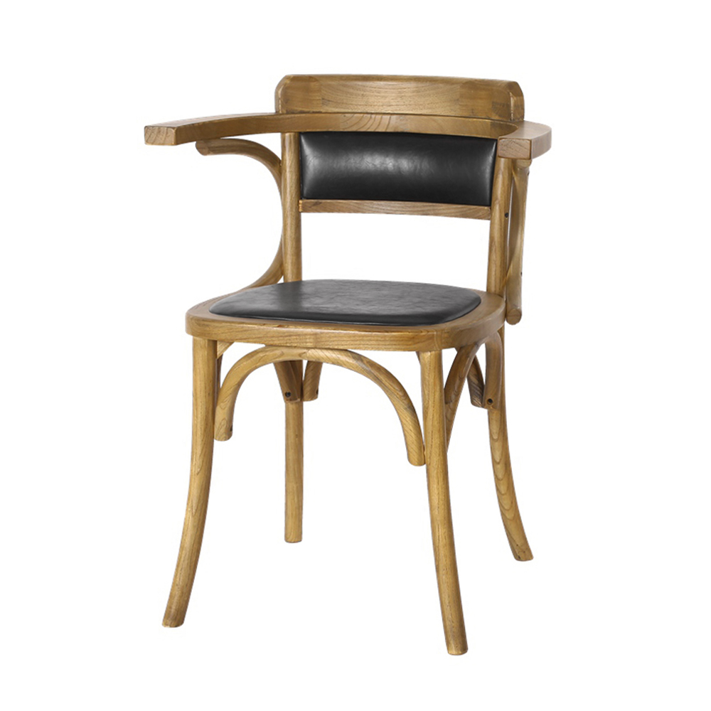 фото Стул cosmo thonet, бежевый/черный