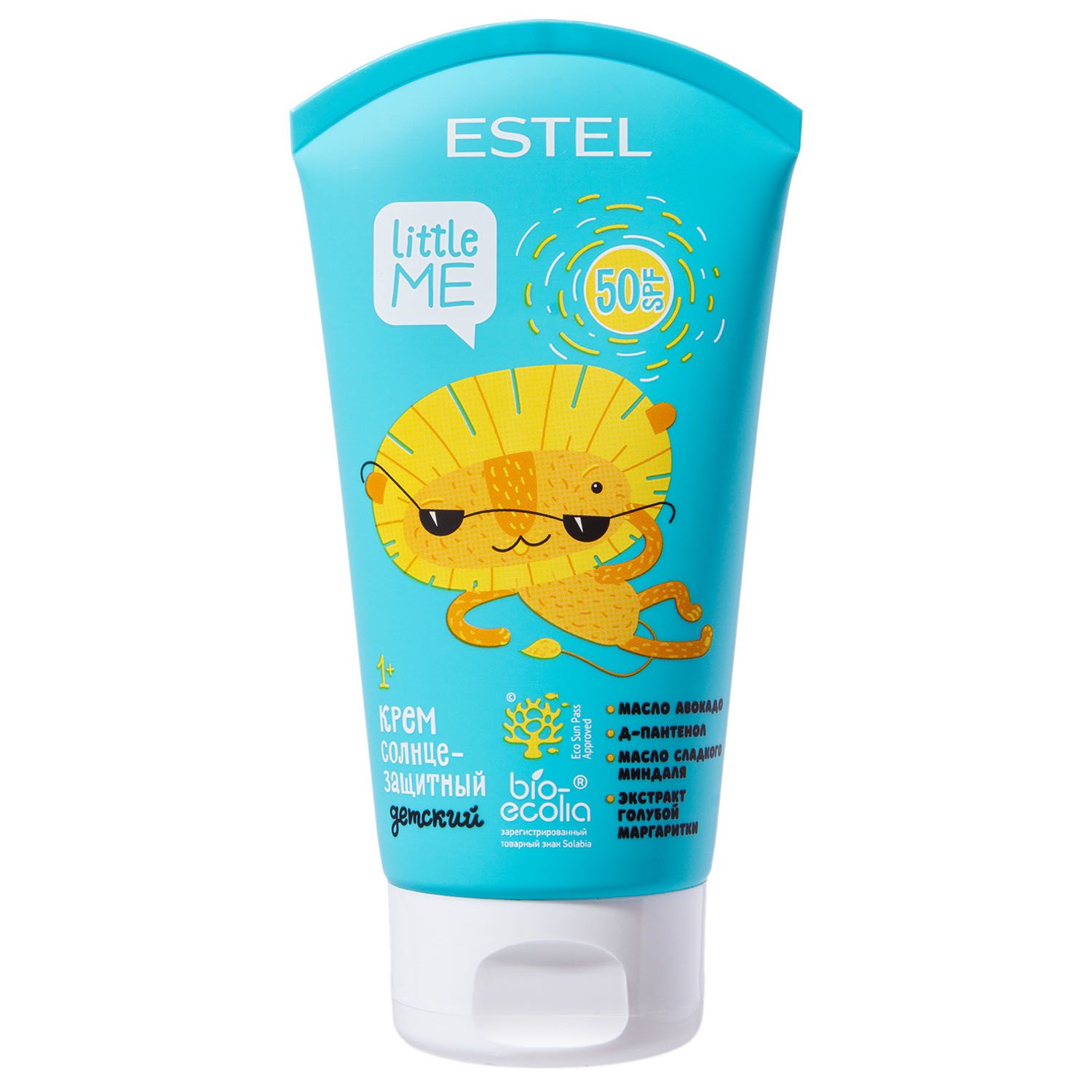 Детский солнцезащитный крем для лица и тела ESTEL LITTLE ME SPF 50, 150 мл LM/SC150 крем солнцезащитный для лица и тела charmcleo оберегающий spf 30 100 мл