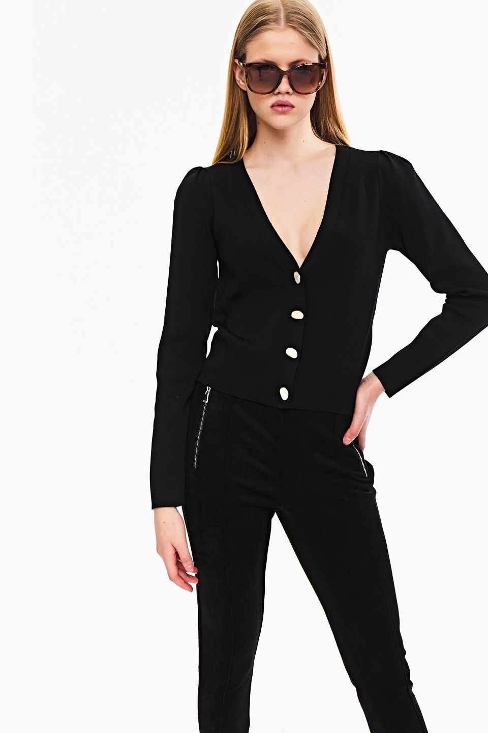 

Кардиган женский Vero Moda 10234354 черный S, 10234354