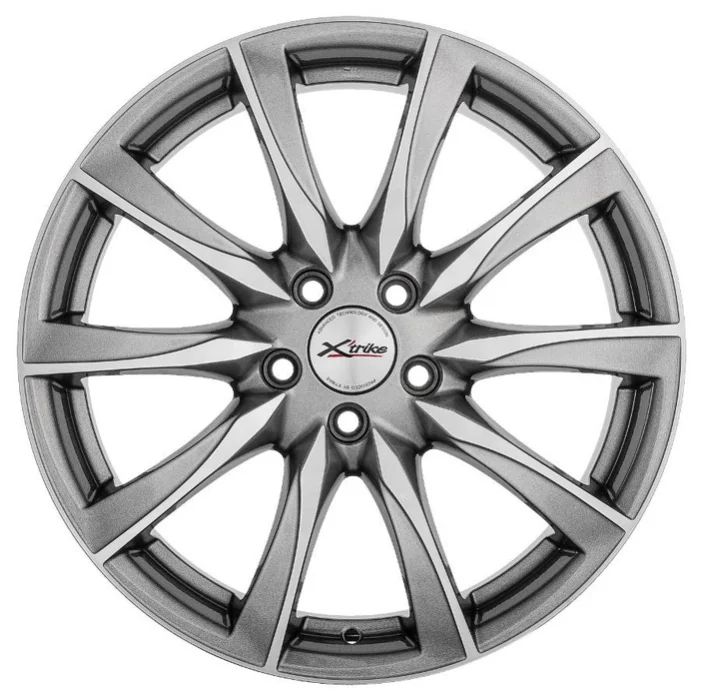 

Колесный диск X'trike X-120 7,0/R17 5*100 ET45 d67,1 HSB/FP [29073], Серебристый