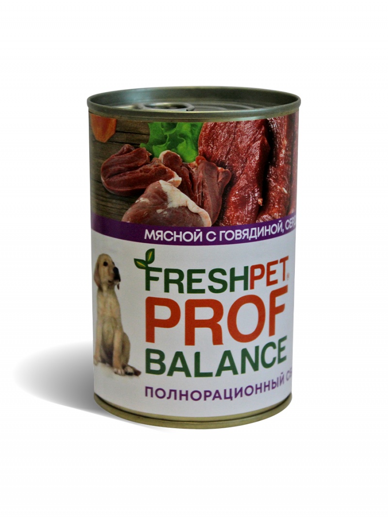 

Влажный корм для щенков FreshPet , говядина, гречка, сердце, 410г, говядина, рис, сердце, 410г