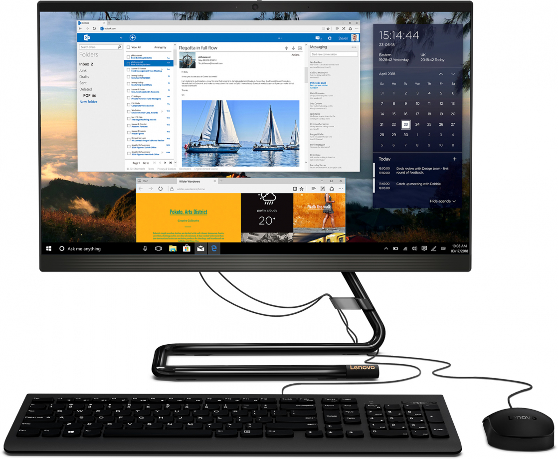

Моноблок Lenovo IdeaCentre 2IdeaCentre 2ADA05 Black (F0EX001NRK), IdeaCentre 2IdeaCentre 2ADA05