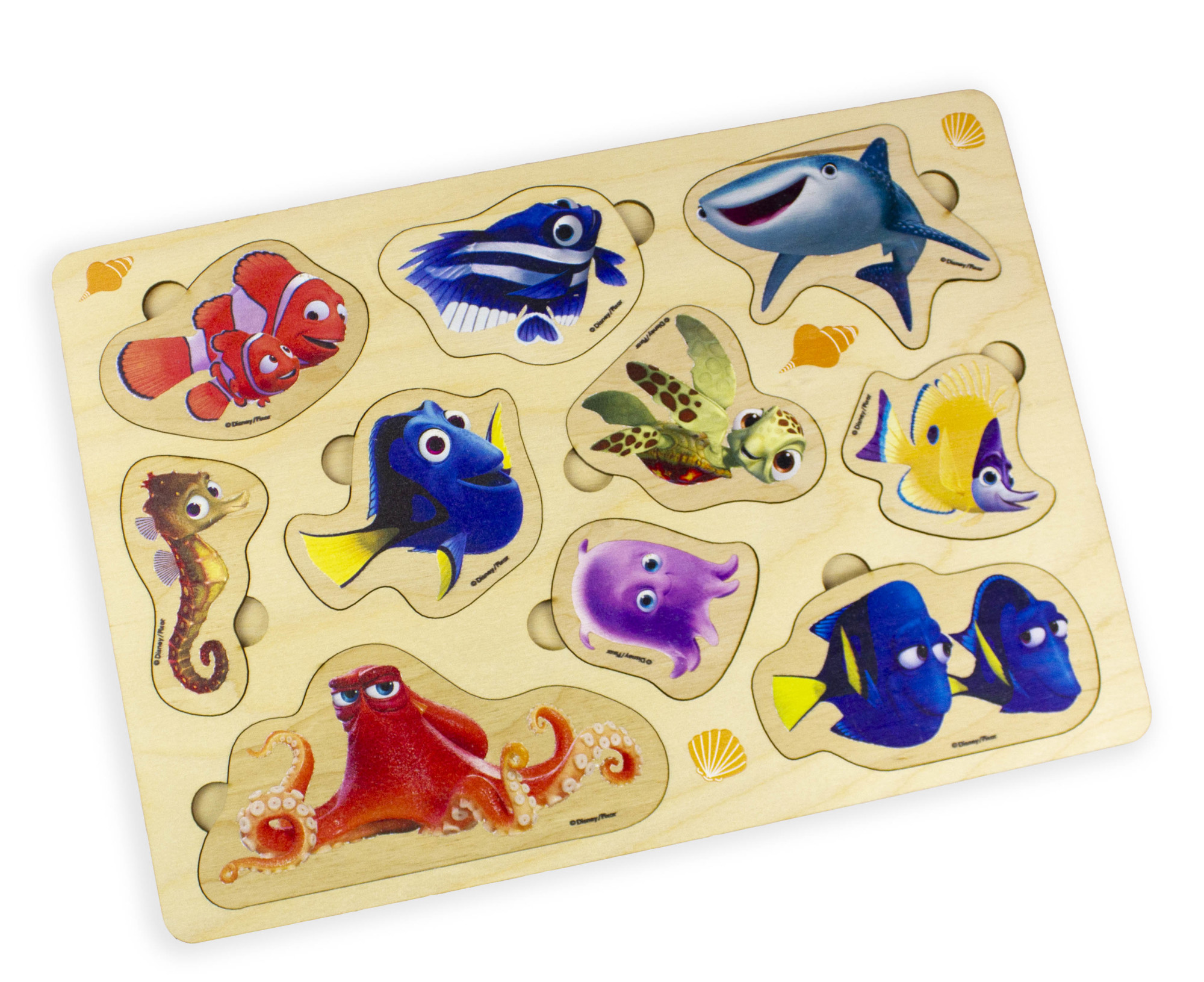 

Пазл деревянный В поисках Дори, Разноцветный