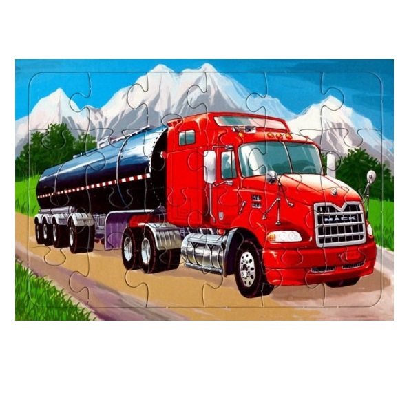 

Планшетный пазл Грузовой автомобиль МАК, 24 элемента