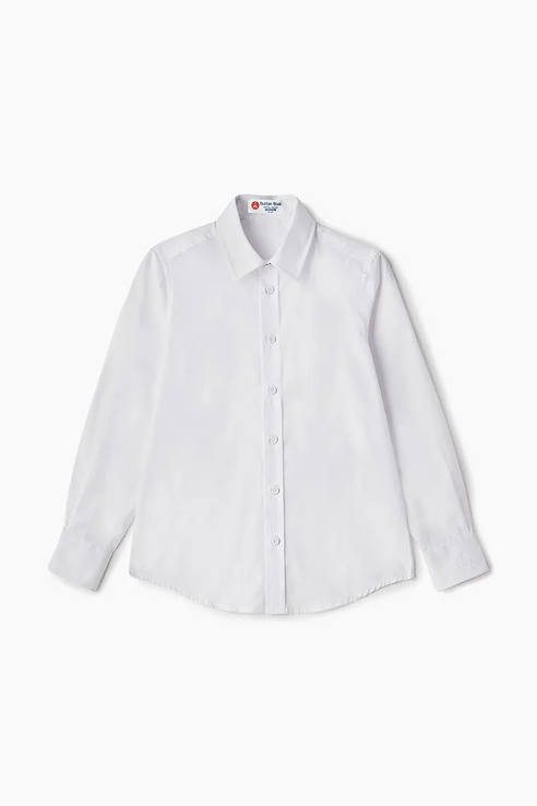 

Рубашка для мальчика Button Blue, цв.белый, р-р 128, 219BBBS23080200