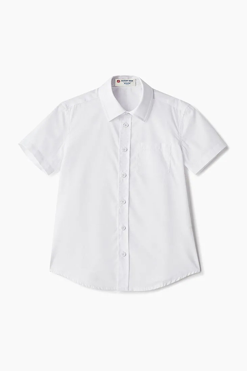 

Рубашка для мальчика Button Blue, цв.белый, р-р 164, 219BBBS23060200