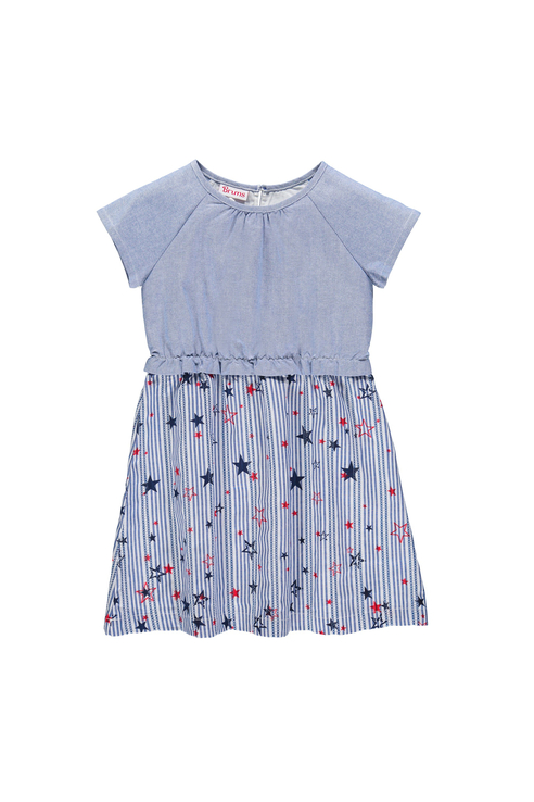 фото Платье для девочки brums, цв.голубой, р-р 128