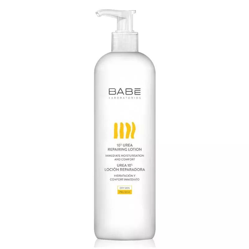 Лосьон для тела BABE Laboratorios для сухой чувствительной кожи с 10% мочевиной 500 мл babe laboratorios детское увлажняющее молочко для тела 0 500 мл