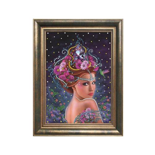 

Алмазная вышивка Преобрана Королева цветов, 28x38 см, Королева цветов