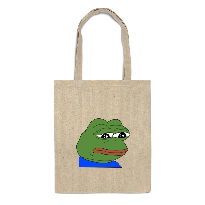 

Сумка-шоппер Printio Sad frog 1648902, 1648902