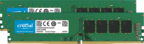 

Оперативная память Crucial 4 DIMM 16GB PC25600,