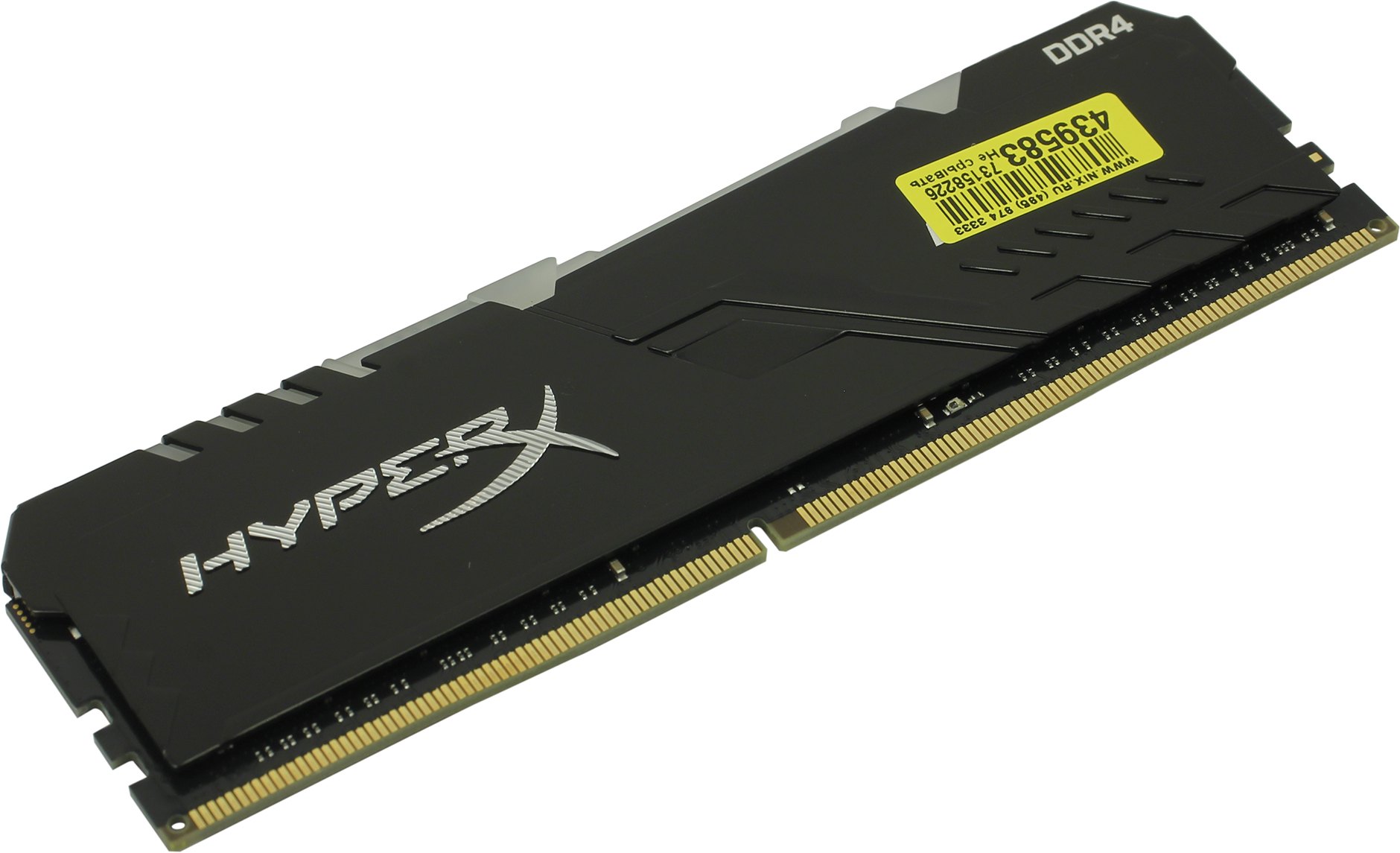 Оперативная память Kingston HyperX Fury RGB 16Gb DDR4 3000MHz (HX430C15FB3A/16)