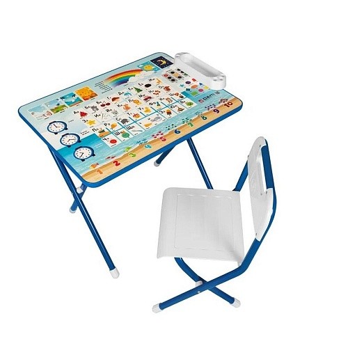 фото Набор детской мебели дэми №1 азбука , цвет: синий