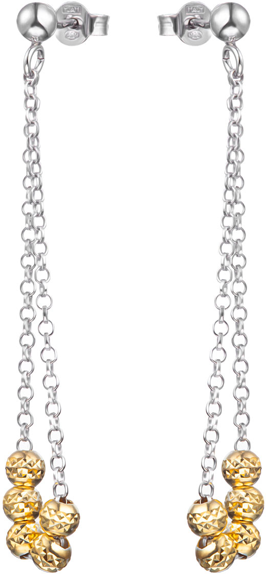 

Серьги из серебра без вставки Madde ICh001Ewg-0549, ICh001Ewg-0549