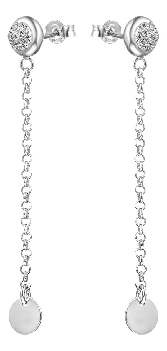 

Серьги из серебра с фианитом Madde ICh905Ew-0573, ICh905Ew-0573