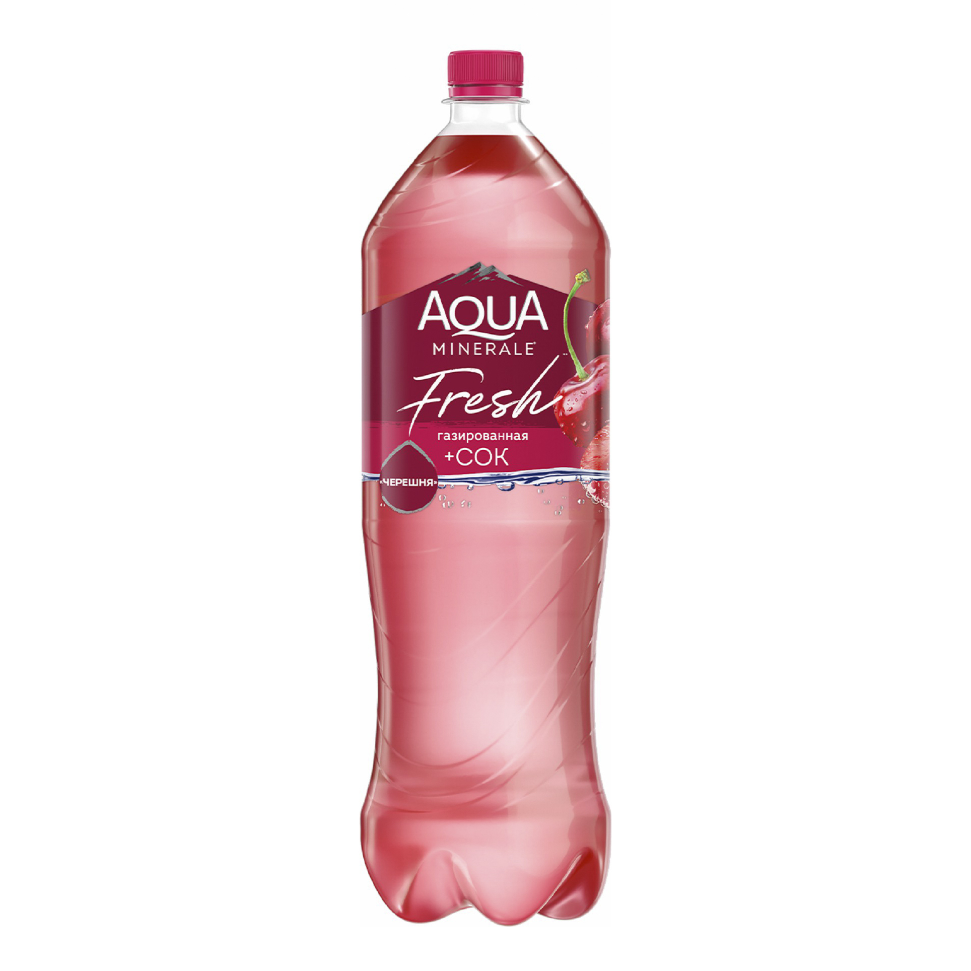

Вода питьевая Aqua Minerale с соком черешни газированная 1,5 л