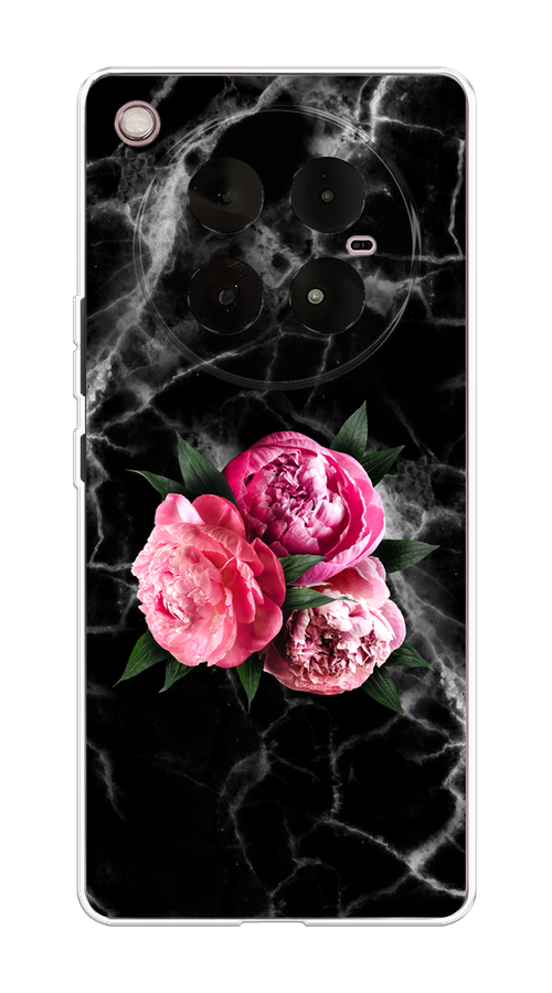 

Чехол на Infinix Zero 40 4G "Букет на черном мраморе", Черный;серый;розовый;зеленый;белый, 3106350-1