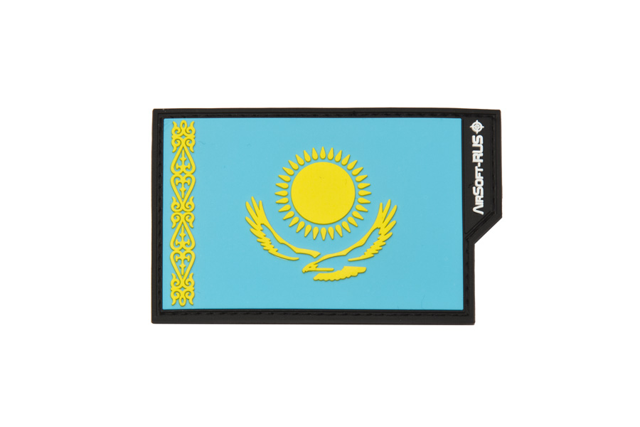 

Шеврон ASR флаг Казахстана на велкро (ASR-patchKZ), Голубой