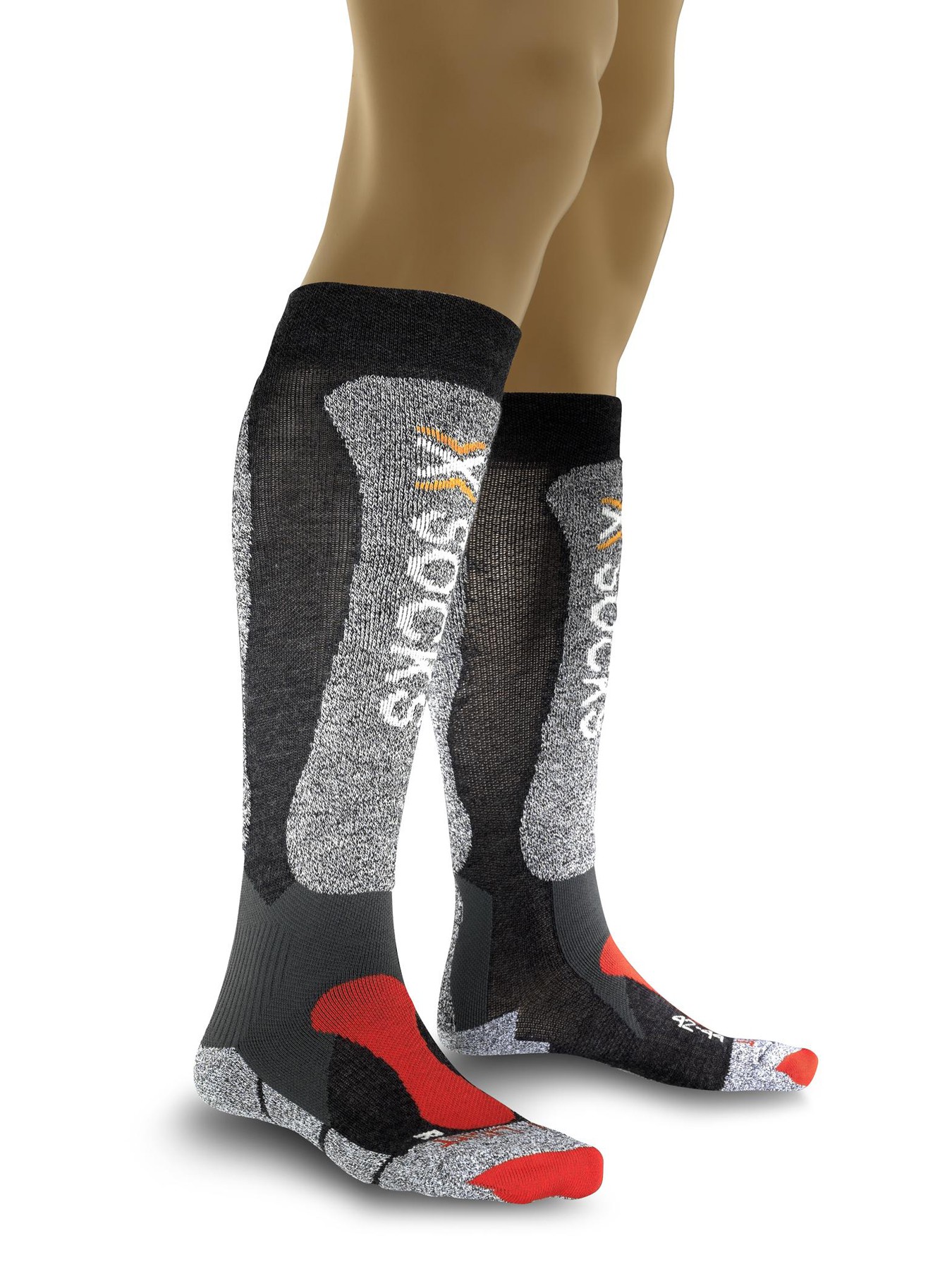 

Носки унисекс X-Socks X20029 серые, Серый, X20029