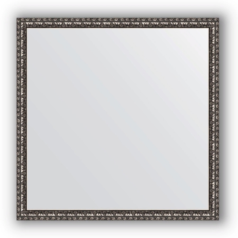 фото Зеркало evoform definite 70х70 черненое серебро