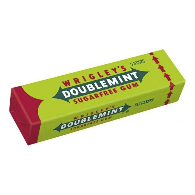 

Жевательная резинка Doublemint 5 шт 13 г