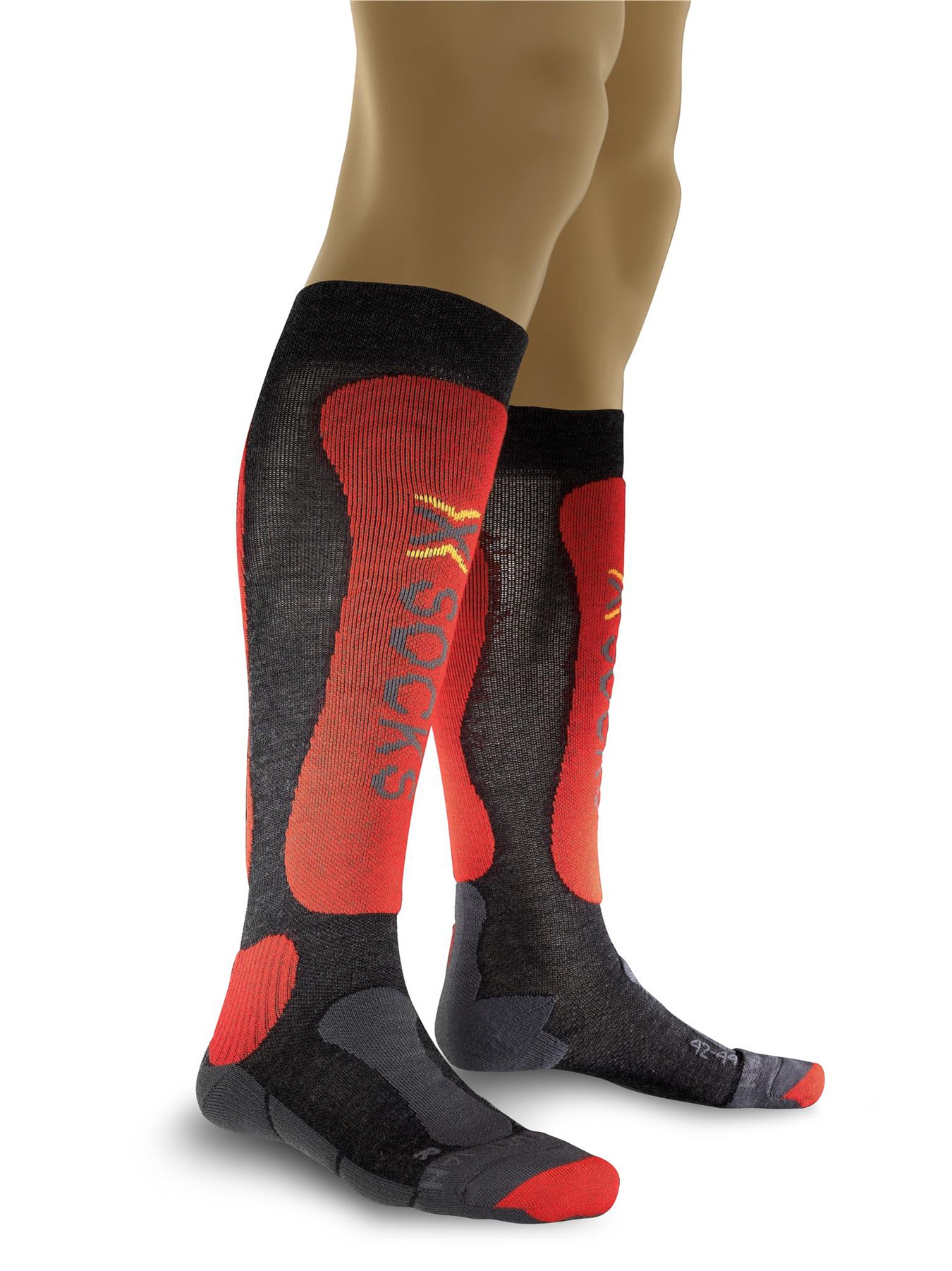 

Носки унисекс X-Socks X20280 красные, Красный, X20280