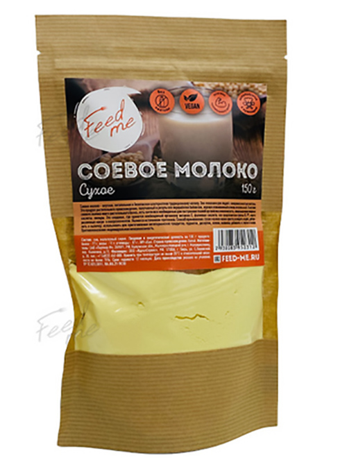 Соевое молоко Feed me сухое, 150 г