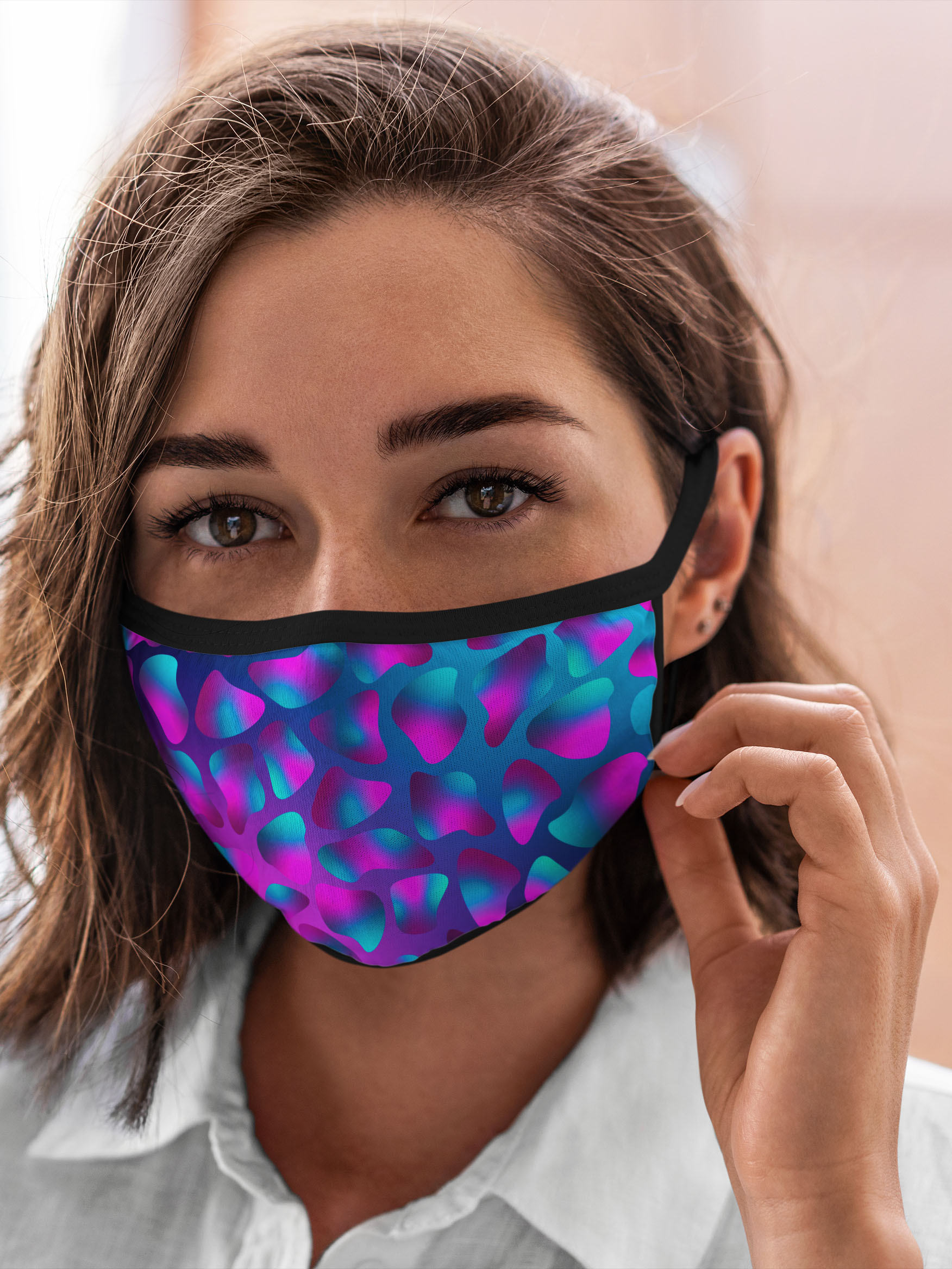 

Многоразовая маска унисекс Burnettie Разные Капли, Разноцветный, Разные Капли