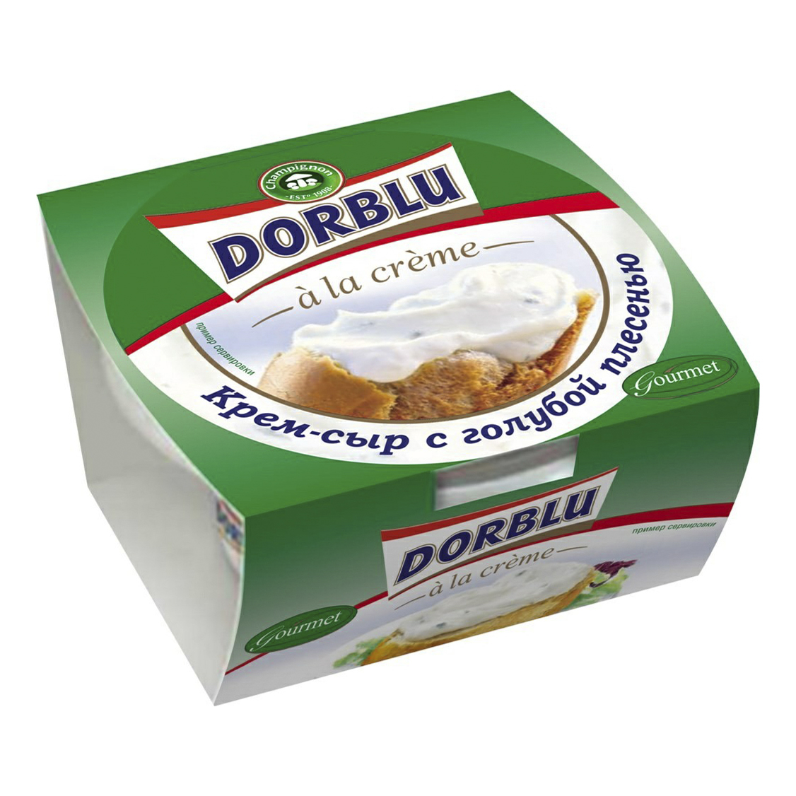 

Крем-сыр Dorblu A la creme с голубой плесенью 65% 80 г