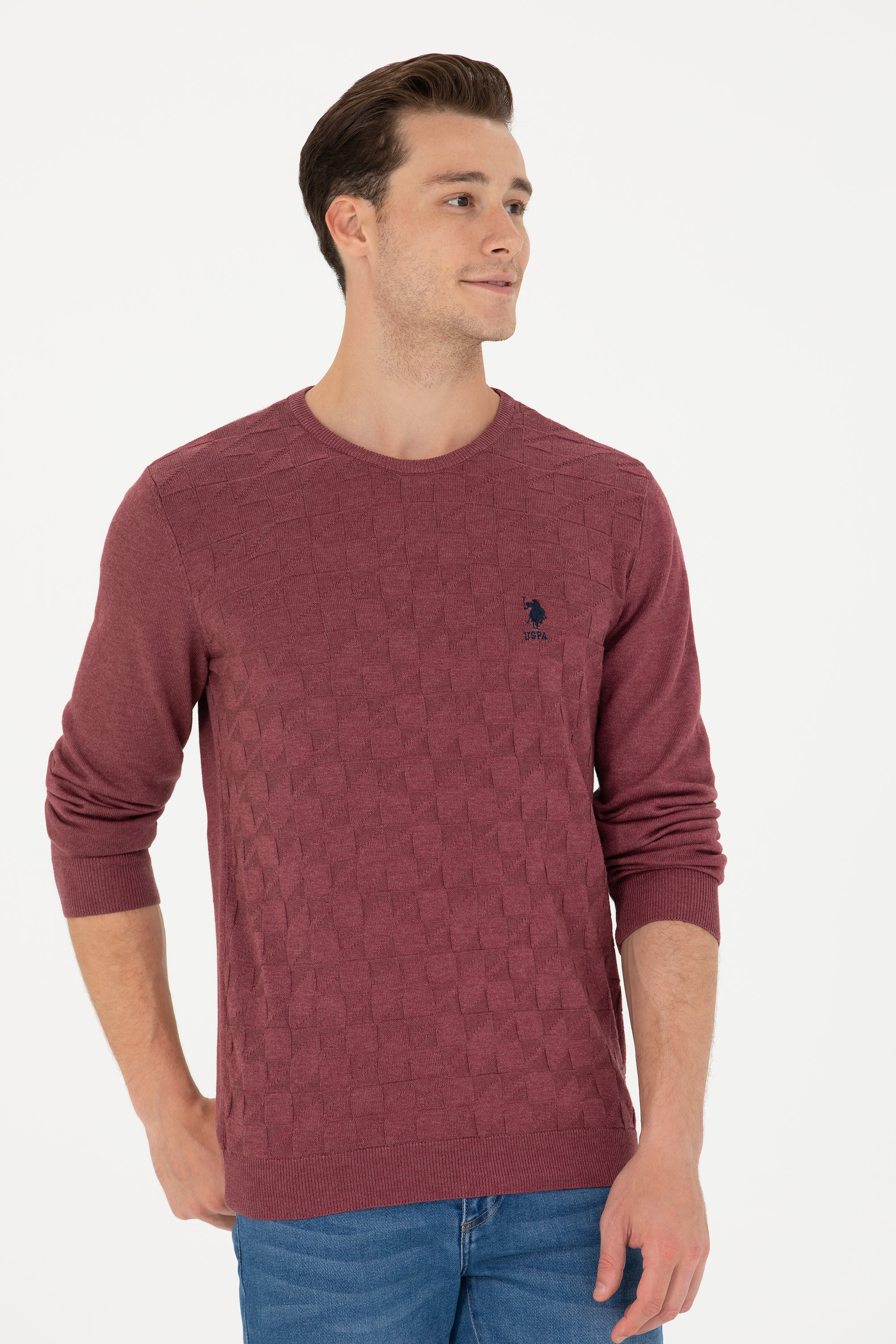 

Джемпер мужской US Polo G081SZ0TK0TCP01-BSK23 бордовый 3XL, G081SZ0TK0TCP01-BSK23