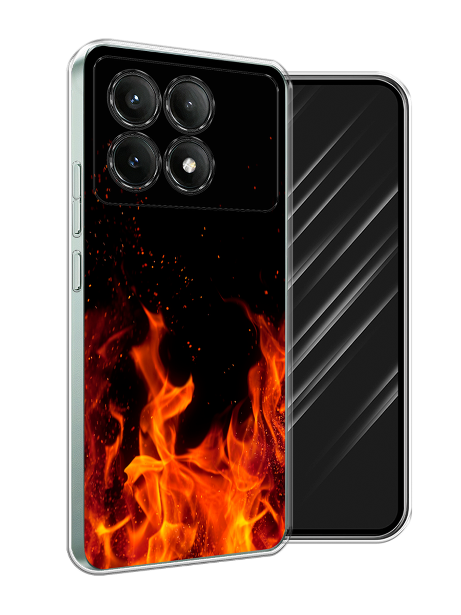 

Чехол Awog на Poco X6 PRO 5G "Все в огне", Оранжевый;черный, 320950-1