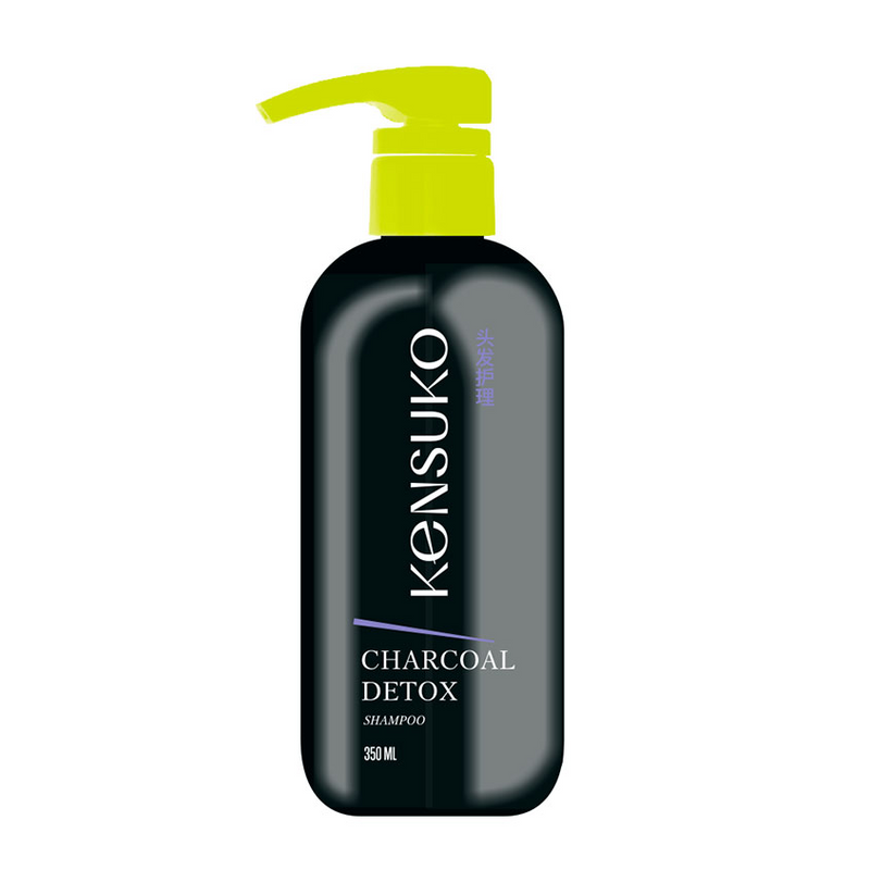 Шампунь для волос KENSUKO CHARCOAL DETOX 350 мл eden шампунь для волос очищающий с кератином и бамбуковым углем bamboo charcoal detox 350 0
