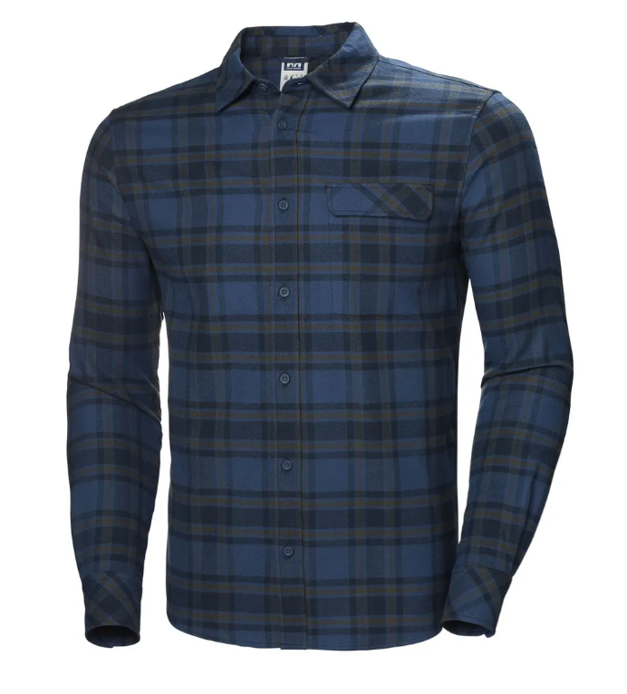 

Рубашка Helly Hansen CLASSIC CHECK LS SHIRT для мужчин, XXL, тёмно-синяя, 62923