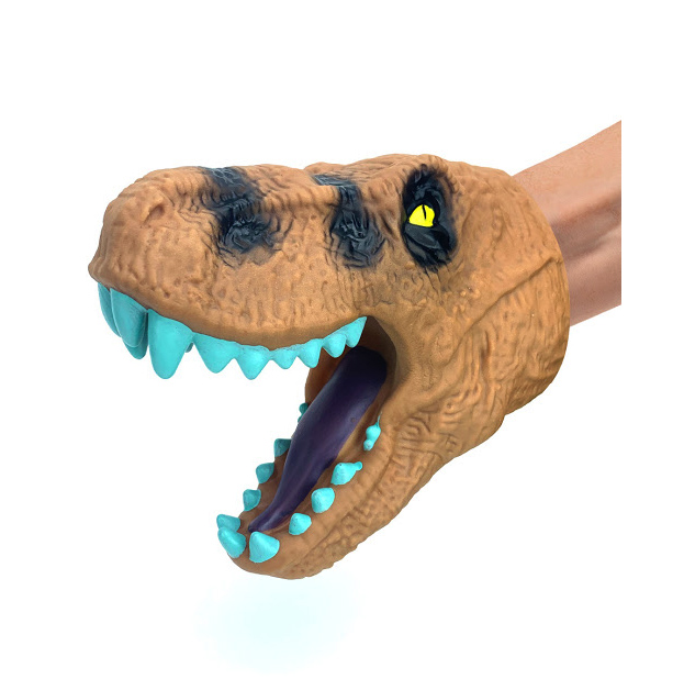 фото Фигурка-рукавица мир динозавров. аллозавр город игр
