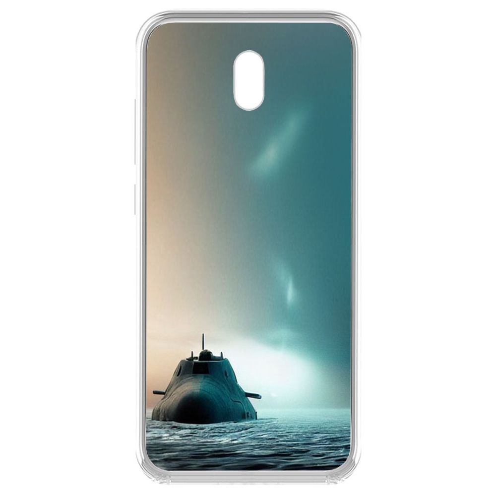 Чехол-накладка Krutoff Clear Case Подлодка для Xiaomi Redmi 8A