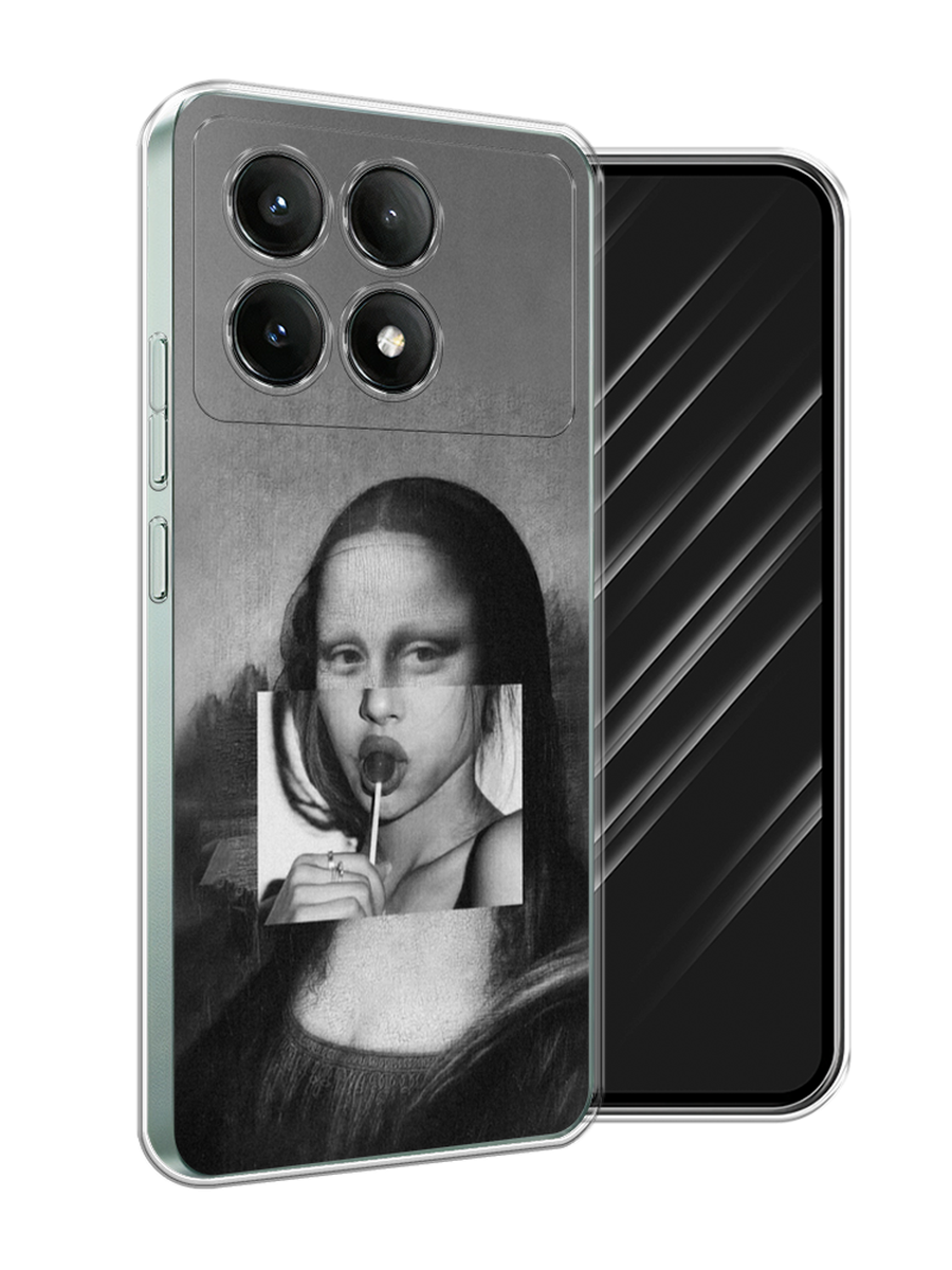 

Чехол Awog на Poco X6 PRO 5G "Mona Lisa sucking lollipop", 320950-1