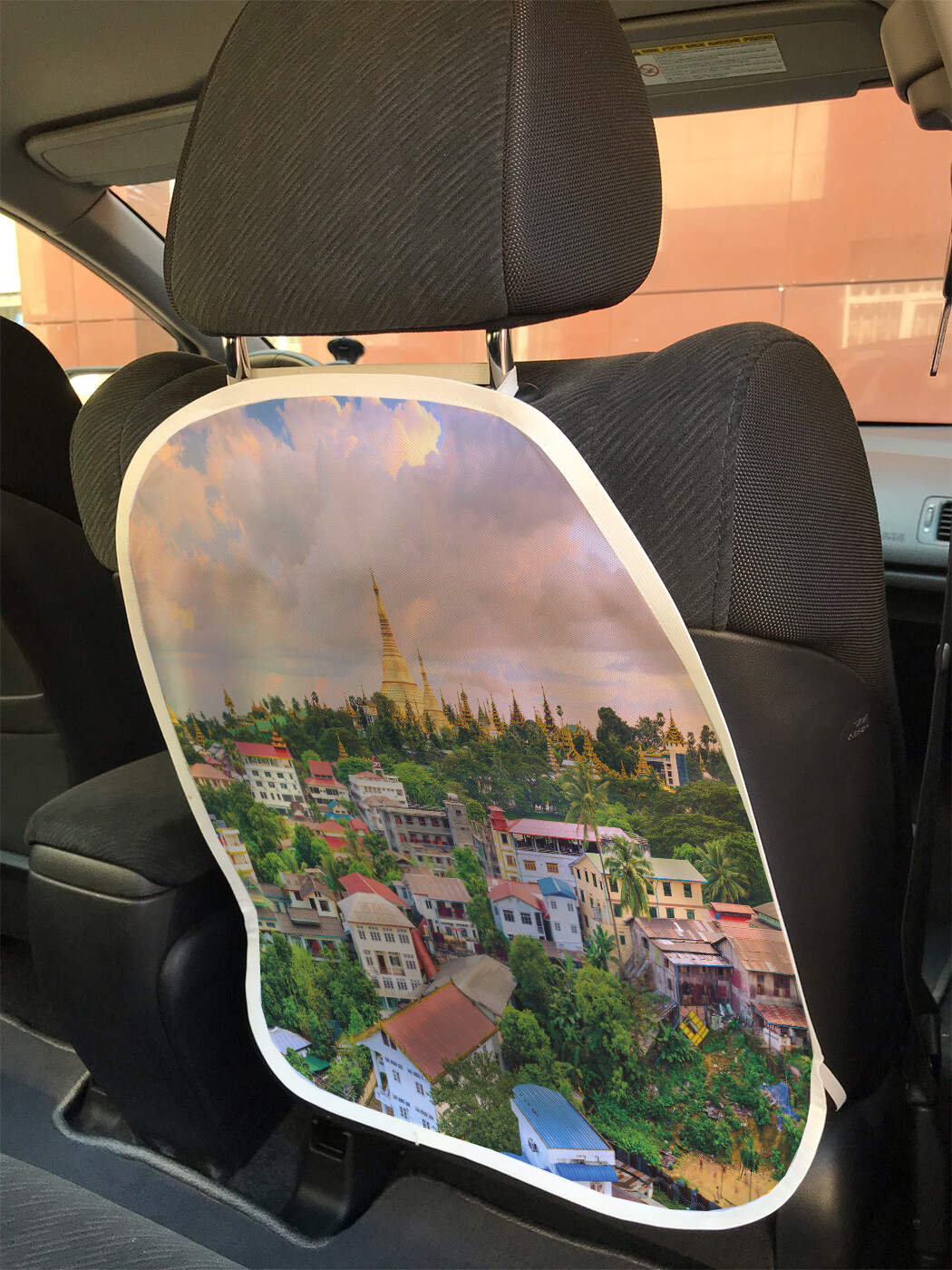 

Накидка на спинку сиденья JoyArty Пейзаж города, 45х62, Пейзаж города