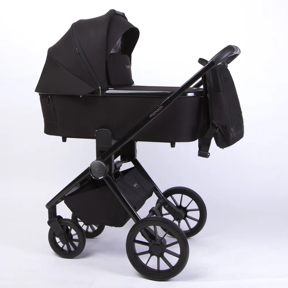 

Детская коляска Peppy Monaco 2 в 1 Brilliant black, Monaco 2в1