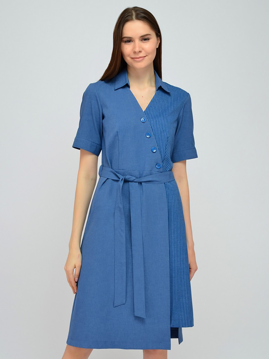 

Платье женское 1001dress VI00152BL синее 46 RU, VI00152BL