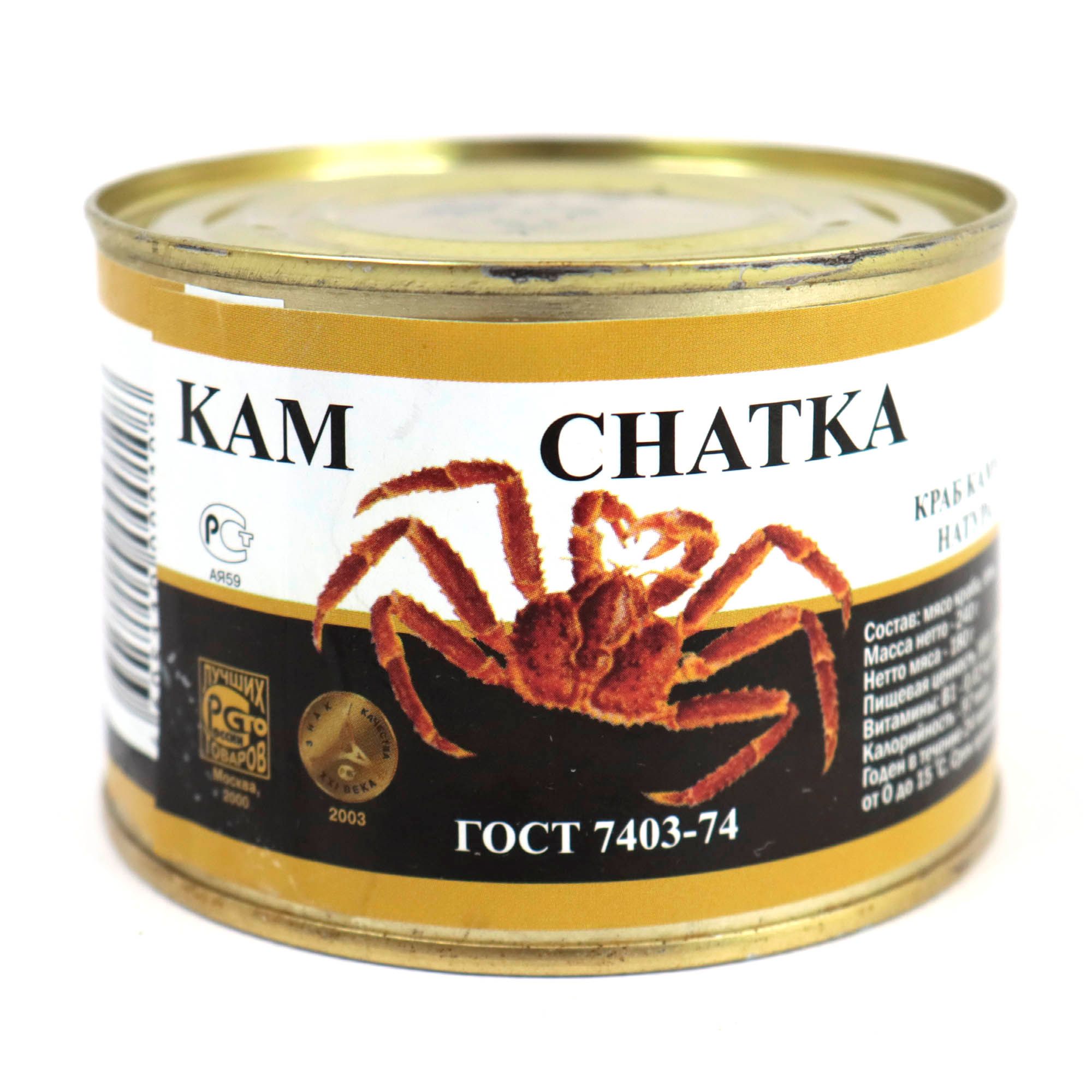 

Краб Chatka Камчатский кусочки 240 г