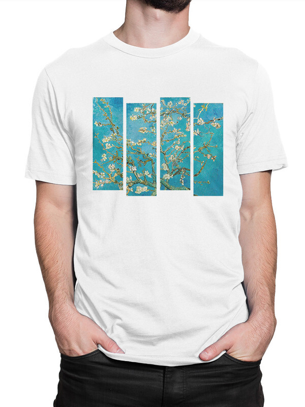 

Футболка мужская Dream Shirts Миндальное Дерево - Ван Гог белая M, Белый, Миндальное Дерево - Ван Гог